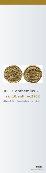 RIC X Anthemius 2902 — CANOA