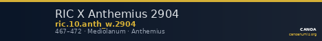 RIC X Anthemius 2904 — CANOA