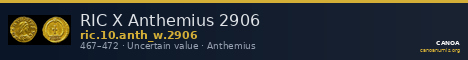 RIC X Anthemius 2906 — CANOA