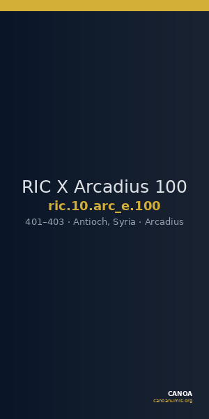 RIC X Arcadius 100 — CANOA