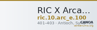 RIC X Arcadius 100 — CANOA