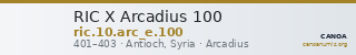 RIC X Arcadius 100 — CANOA