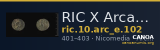 RIC X Arcadius 102 — CANOA