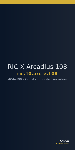 RIC X Arcadius 108 — CANOA