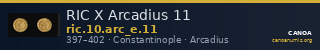 RIC X Arcadius 11 — CANOA
