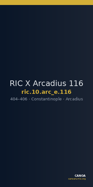 RIC X Arcadius 116 — CANOA