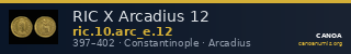 RIC X Arcadius 12 — CANOA