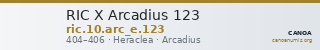 RIC X Arcadius 123 — CANOA