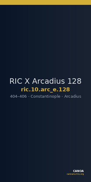 RIC X Arcadius 128 — CANOA