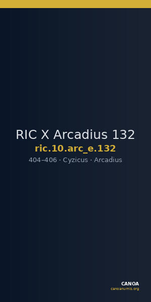 RIC X Arcadius 132 — CANOA