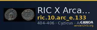 RIC X Arcadius 133 — CANOA