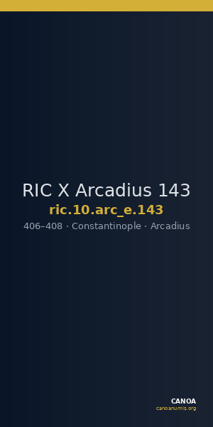 RIC X Arcadius 143 — CANOA
