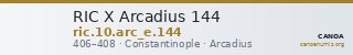 RIC X Arcadius 144 — CANOA