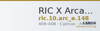 RIC X Arcadius 148 — CANOA
