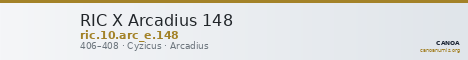 RIC X Arcadius 148 — CANOA