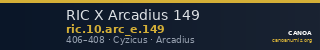 RIC X Arcadius 149 — CANOA