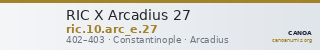 RIC X Arcadius 27 — CANOA