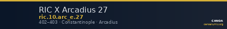 RIC X Arcadius 27 — CANOA