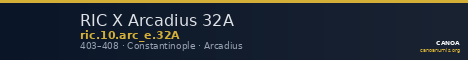 RIC X Arcadius 32A — CANOA