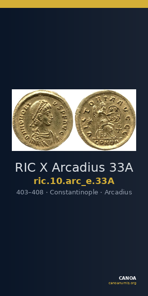 RIC X Arcadius 33A — CANOA
