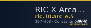 RIC X Arcadius 5 — CANOA