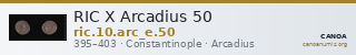 RIC X Arcadius 50 — CANOA