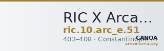 RIC X Arcadius 51 — CANOA