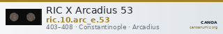 RIC X Arcadius 53 — CANOA
