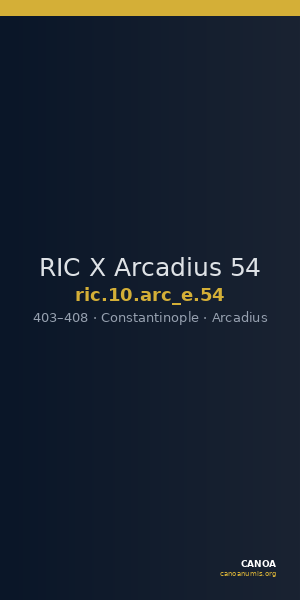 RIC X Arcadius 54 — CANOA