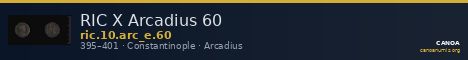 RIC X Arcadius 60 — CANOA