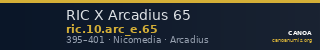 RIC X Arcadius 65 — CANOA