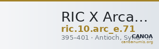 RIC X Arcadius 71 — CANOA