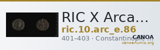 RIC X Arcadius 86 — CANOA