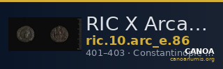 RIC X Arcadius 86 — CANOA