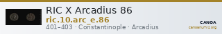 RIC X Arcadius 86 — CANOA