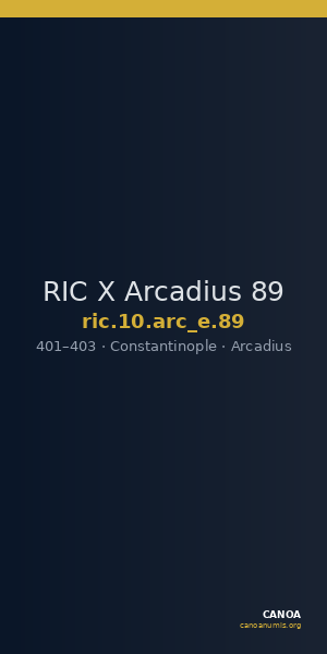 RIC X Arcadius 89 — CANOA