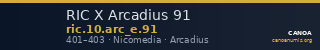 RIC X Arcadius 91 — CANOA