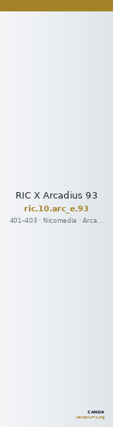 RIC X Arcadius 93 — CANOA