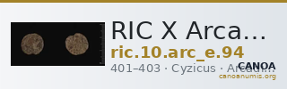 RIC X Arcadius 94 — CANOA
