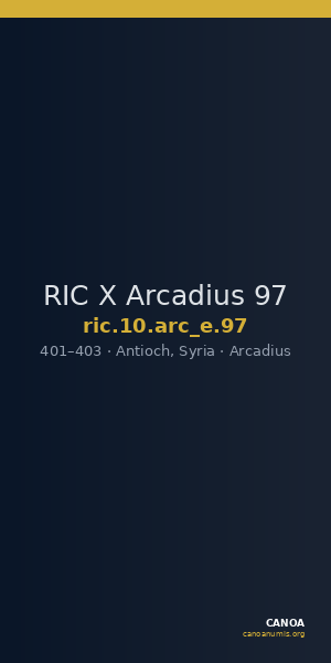 RIC X Arcadius 97 — CANOA