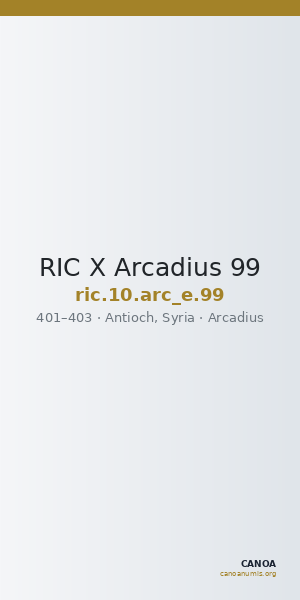 RIC X Arcadius 99 — CANOA