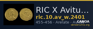 RIC X Avitus 2401 — CANOA
