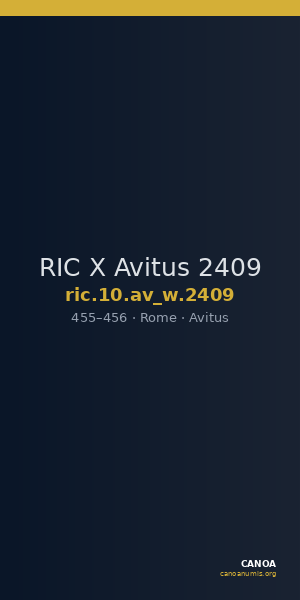 RIC X Avitus 2409 — CANOA