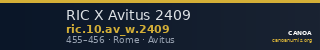 RIC X Avitus 2409 — CANOA