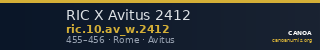 RIC X Avitus 2412 — CANOA