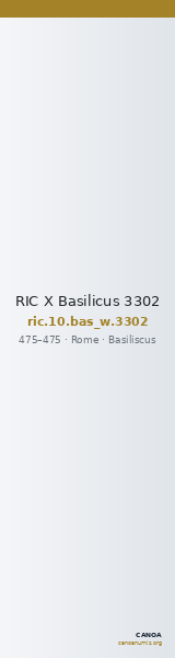 RIC X Basilicus 3302 — CANOA