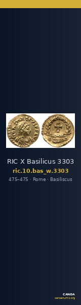RIC X Basilicus 3303 — CANOA