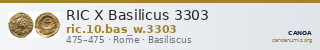 RIC X Basilicus 3303 — CANOA