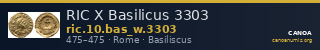 RIC X Basilicus 3303 — CANOA