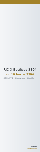 RIC X Basilicus 3304 — CANOA